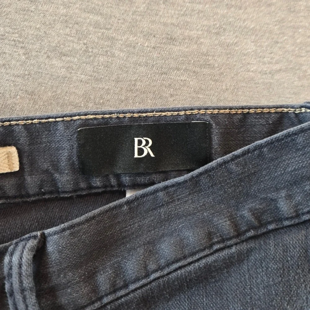 Banana Republic Traveler Pants Mens 31x31 Dark Navy Slim Linen Cotton Chinos